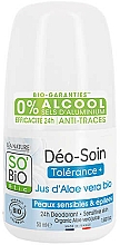 Düfte, Parfümerie und Kosmetik Deo Roll-on mit Aloe Vera - So’Bio Etic Aloe Vera Deodorant Roll-on