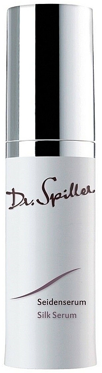 Glättendes und straffendes Gesichtsserum mit Seidenproteinen - Dr. Spiller Silk Serum — Bild N1