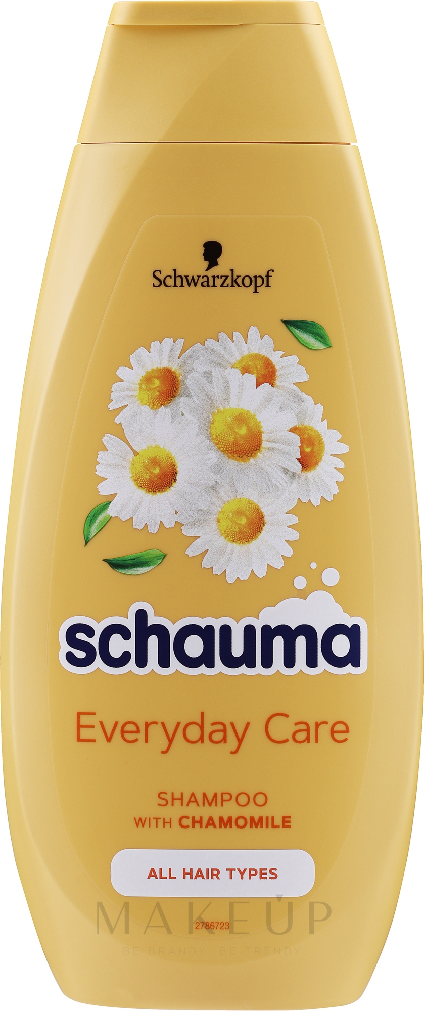 Stärkendes Shampoo mit Kamillenextrakt für täglichen Gebrauch - Schwarzkopf Schauma Every Day Shampoo With Chamomile-Extract — Bild 400 ml