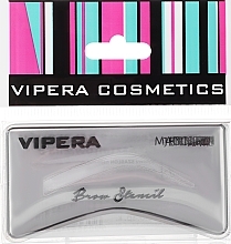 Düfte, Parfümerie und Kosmetik Schablonen für das Augenbrauenstyling 6 St. - Vipera Brow Stencil