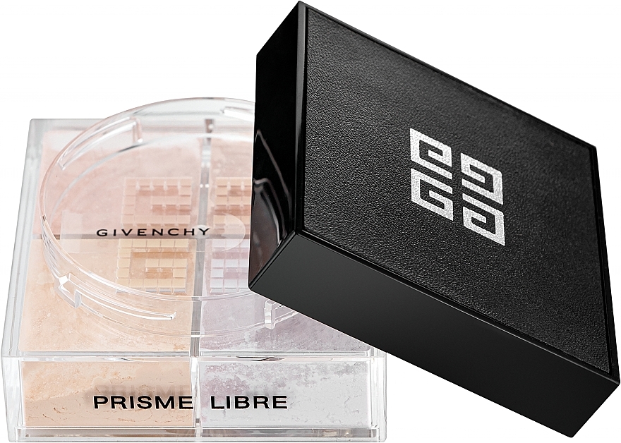 Loser Gesichtspuder - Givenchy Prisme Libre Mat-finish & Enhanced Radiance Loose Powder 4in1 Harmony (4 x 3 g) — Bild N3