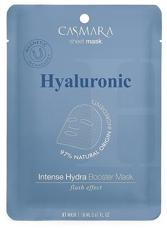Booster-Maske mit Hyaluronsäure - Casmara Hyaluronic Intense Hydra Booster Mask — Bild N1