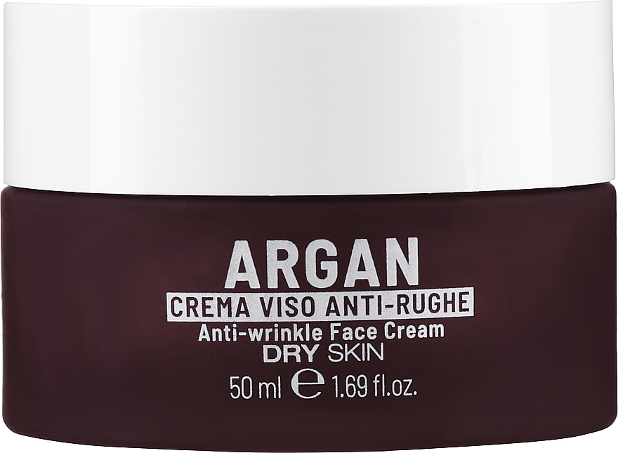 Anti-Falten Gesichtscreme mit Hagebuttenöl und Hyaluronsäure - Equilibra Argan Cream — Foto N2