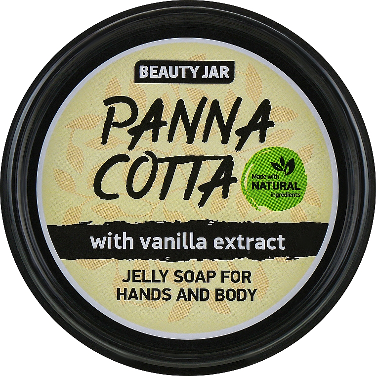 Gelee Seife Panna Cotta mit Vanilleextrakt - Beauty Jar Jelly Soap For Hands And Body — Bild N1