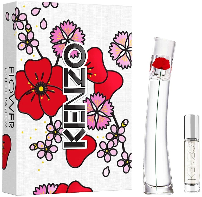 Kenzo Flower by Kenzo  - Duftset (Eau de Parfum 50 ml + Eau de Parfum 10 ml)  — Bild N1