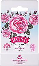 Düfte, Parfümerie und Kosmetik Weichmachender und schützender Lippenbalsam mit Rosenextrakt - Bulgarian Rose Rose Original Rose Lip Balm