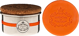 Düfte, Parfümerie und Kosmetik Naturseifen Orange in Schmuck-Box - Essencias de Portugal Aluminium Jewel Keeper Orange Soap