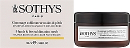 Peeling für Hände und Füße mit Orange und Zeder - Sothys Hands & Feet Sublimation Scrub Orange Blossom And Cedar Wood Escape — Bild N2