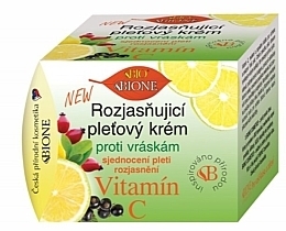 Aufhellende Anti-Falten Creme mit Vitamin C  - Bione Cosmetics Vitamin C Brightening Face Cream — Bild N1