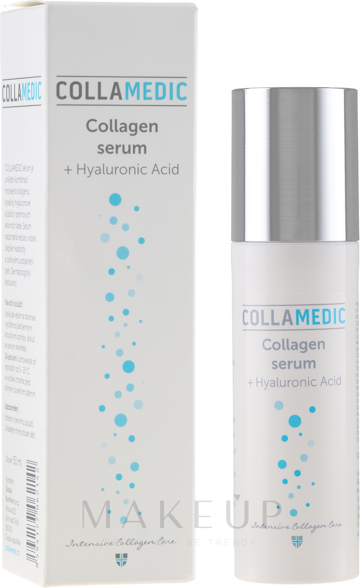 Gesichtsserum mit Hyaluronsäure und Kollagen - Collamedic Collagen Serum — Bild 50 ml