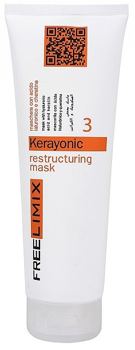 Restrukturierende Haarmaske mit Keratin und Hyaluronsäure - Freelimix Restructuring Mask — Bild N3