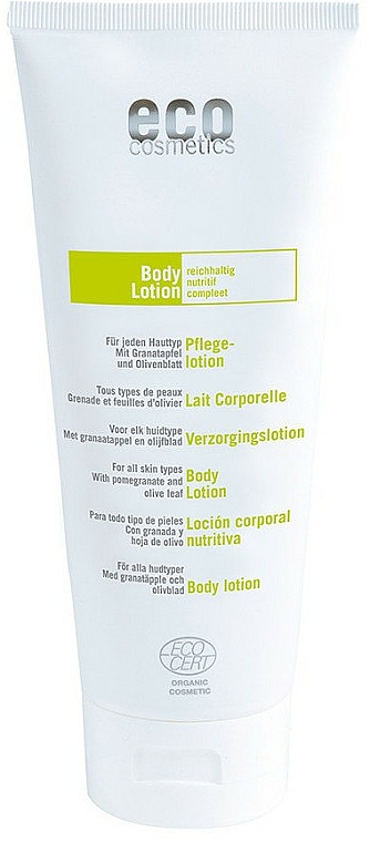 Pflegende Körperlotion mit Granatapfel und Olivenblatt - Eco Cosmetics — Bild N1