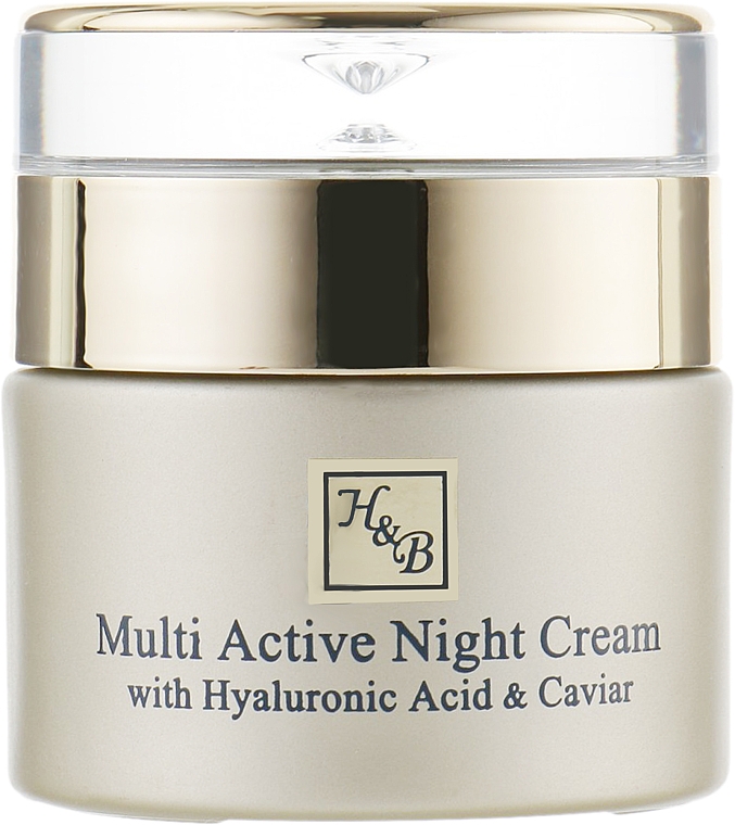Multi-Aktiv-Nachtcreme mit Hyaluronsäure - Health And Beauty Multi Active Night Cream — Bild N3