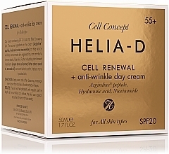 Anti-Falten Tagescreme für das Gesicht 55+ - Helia-D Cell Concept Cream — Bild N4