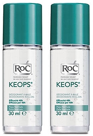 Körperpflegeset - RoC Keops Roll-On Deodorant (Deo Roll-on 2x30ml)  — Bild N2