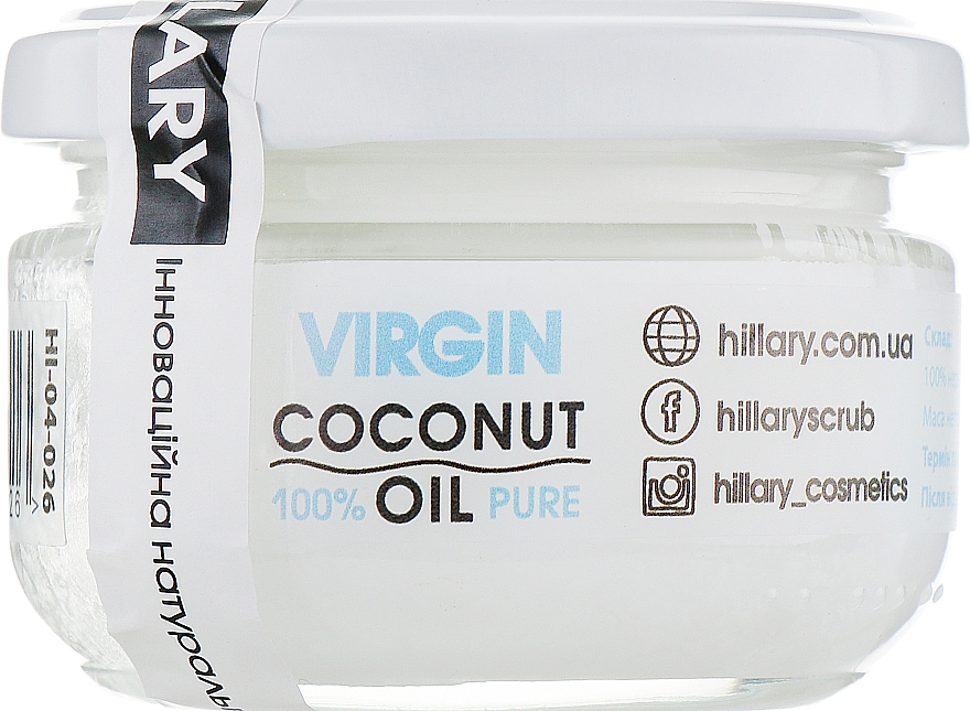 Unraffiniertes Kokosöl - Hillary Virgin Coconut Oil — Bild N1