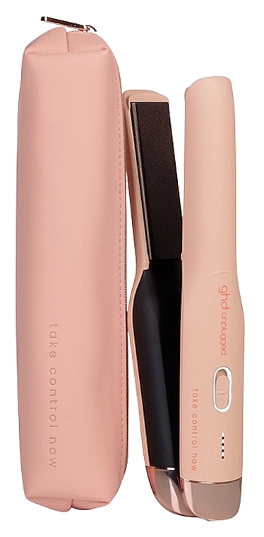 Ghd Unplugged Pink Take Control Now  - Schnurloses Glätteisen rosa  — Bild N2