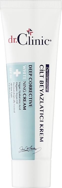 Aufhellende Gesichtscreme - Dr. Clinic Deep Corrective Whitening Cream — Bild N1