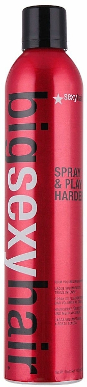 Haarspray für festen Halt und mehr Volumen - SexyHair BigSexyHair Spray & Play Harder Firm Volumizing Hairspray — Bild N2