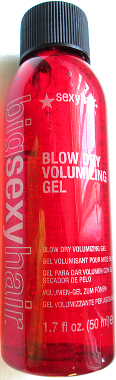 Volumen-Gel zum Trockenfönen - SexyHair BigSexyHair Blow Dry Volumizing Gel Big Time Blow Dry Gel — Bild N4