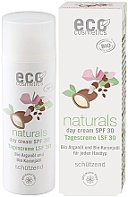 Tagescreme für das Gesicht mit Argan- und Karanjaöl - Eco Cosmetics Naturals Day Cream SPF30 — Bild N1