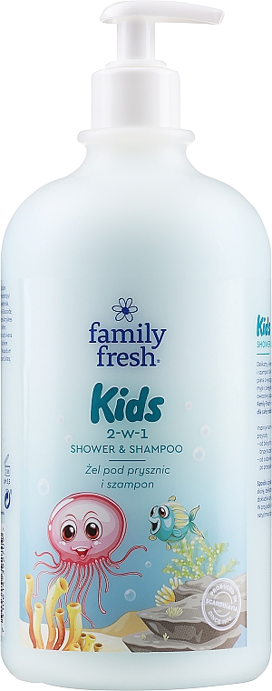 Shampoo und Duschgel für Babys 2in1 - Soraya Family Fresh Shower Gel And Baby Shampoo