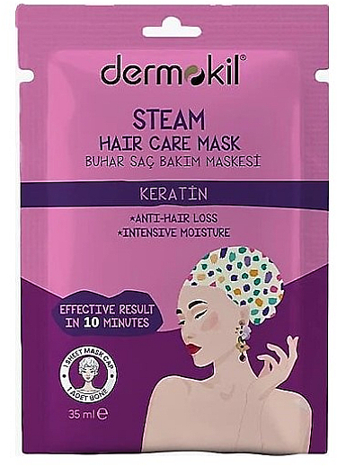 Haarmaske mit Keratin - Dermokil Keratin Hair Mask — Bild N1