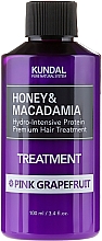 Düfte, Parfümerie und Kosmetik Feuchtigkeitsspendende Haarspülung mit rosa Grapefruit - Kundal Honey & Macadamia Treatment Pink Grapefruit