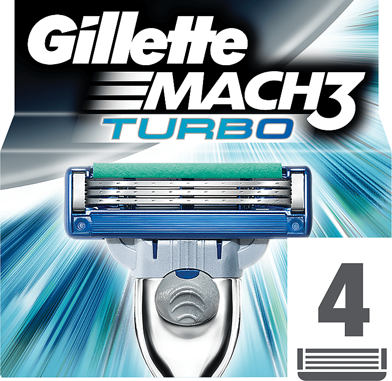 Gillette Fusion ProGlide Ersatzklingen - Gillette Mach3 Turbo — Foto N3
