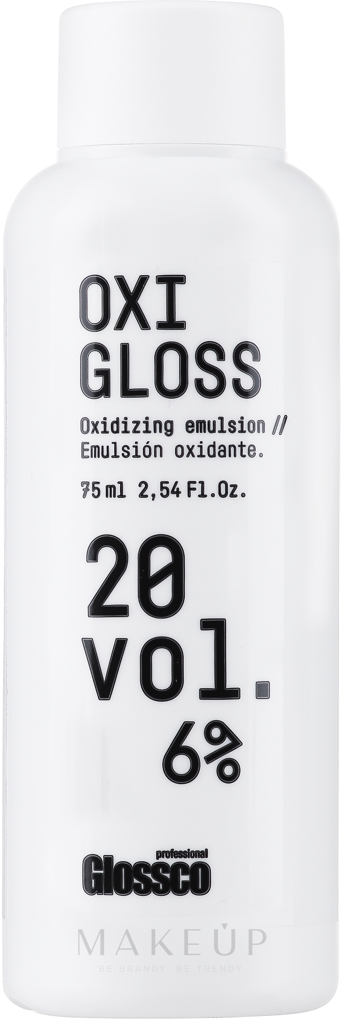 Haaroxidationsmittel - Glossco Color Oxigloss 20 Vol — Bild 75 ml