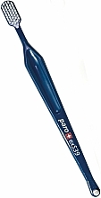 Zahnbürste mittel M39 dunkelblau - Paro Swiss Toothbrush (mit Plastikhülle) — Bild N1