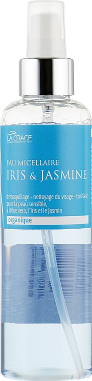 Mizellenwasser mit Iris und Jasmin - La Grace Iris and Jasmine Eau Micellaire — Bild N1