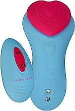 Massagevibrator blau - Fairygasm HeartGem  — Bild N2
