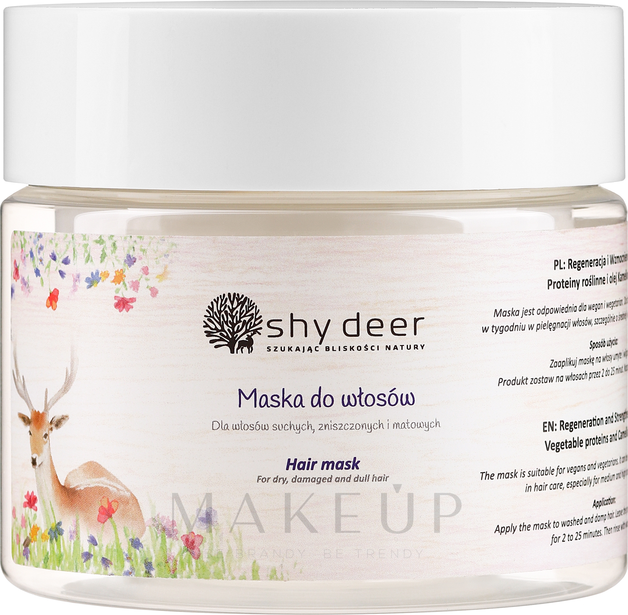 Maske für trockenes und geschädigtes Haar - Shy Deer Hair Mask — Bild 200 ml