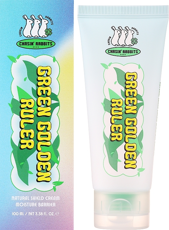 Feuchtigkeitsspendende Grüntee-Creme - Chasin' Rabbits Green Golden Ruler Cream — Bild N2