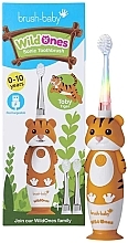 Düfte, Parfümerie und Kosmetik Elektrische Zahnbürste - Brush-Baby WildOnes Tiger Kids Electric Rechargeable Toothbrush