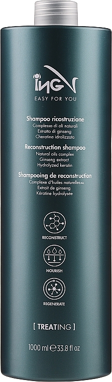 Revitalisierendes Haarshampoo - ING Professional Easy For You Reconstruction Shampoo — Bild N1