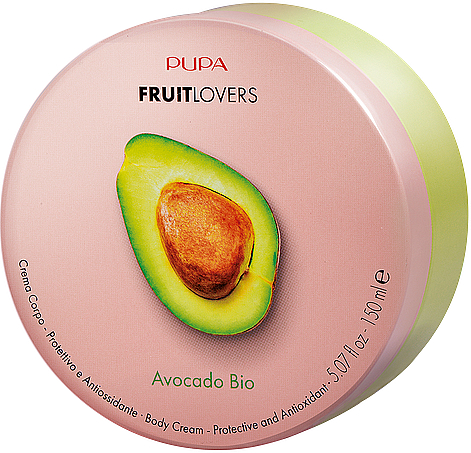 Schützende und pflegende Körpercreme mit Avocadoextrakt - Pupa Fruit Lovers Body Cream — Bild N1