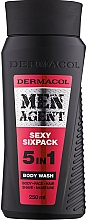 Duschgel - Dermacol Men Agent Sexy Sixpack 5in1 Body Wash — Bild N1
