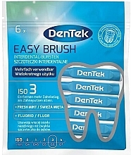 Interdentalbürsten 0,6 mm 6 St. - DenTek Easy Brush  — Bild N1