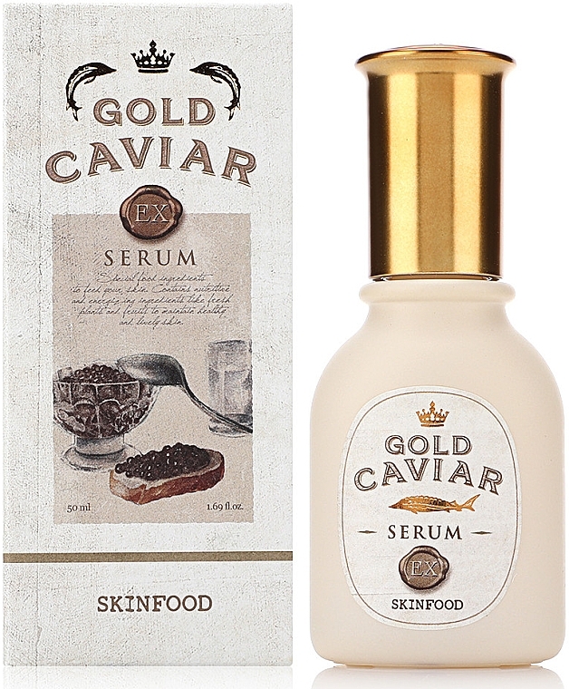 Gesichtsserum - Skinfood Gold Caviar Ex Serum — Bild N2