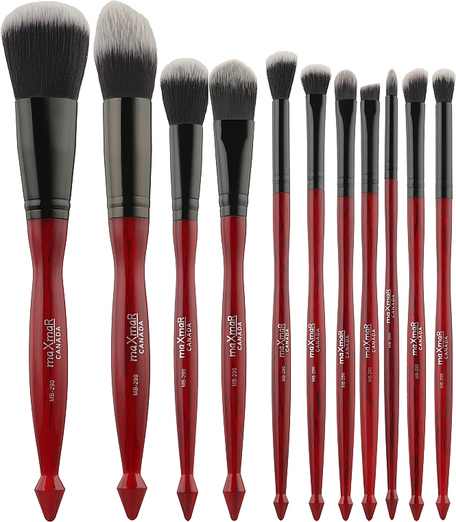 Make-up Pinselset MB-290 11-tlg. - MaxMar Brush Set — Bild N1