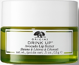 Düfte, Parfümerie und Kosmetik Feuchtigkeitsspendender Avocado-Lippenbalsam - Origins Drink Up Avocado Lip Butter