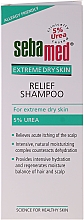 Düfte, Parfümerie und Kosmetik Tiefenpflegendes Shampoo für sehr trockenes Haar - Sebamed Extreme Dry Skin Relief Shampoo 5% Urea