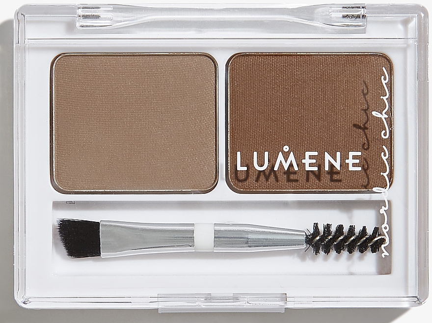 Augenbrauen-Palette - Lumene Nordic Chic Extra Stay Eyebrow Palette — Bild N1