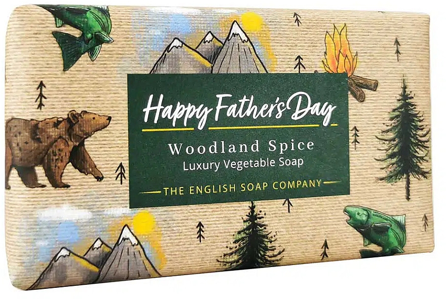 Seife Father’s Day - The English Soap Company Occasions Collection Woodland Spice Father’s Day Soap — Bild N1