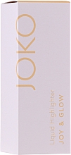 Düfte, Parfümerie und Kosmetik Flüssiger Highlighter - Joko Joy & Glow Liquid Highlighter