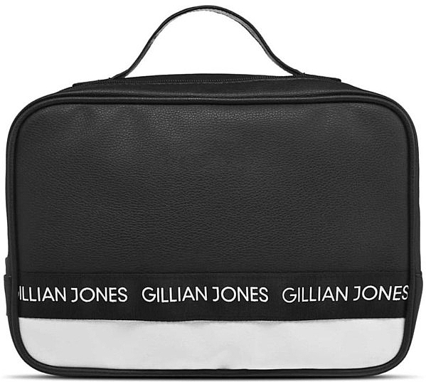 Kosmetiktasche - Gillian Jones Traincase Black/White  — Bild N1