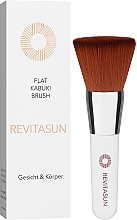 Düfte, Parfümerie und Kosmetik Kabuki Pinsel - Revitasun Flat Kabuki Brush