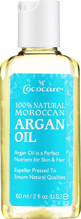 Marokkanisches Arganöl für Körper und Haar - Cococare 100 % Natural Moroccan Argan Oil — Bild N1